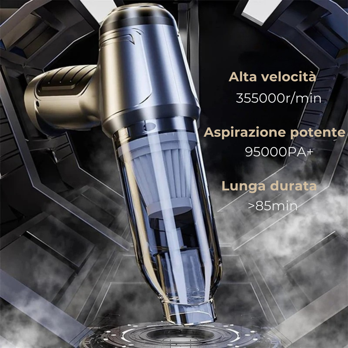 AspiraPro™ 2 in 1 - Aspirapolvere + Soffiatore